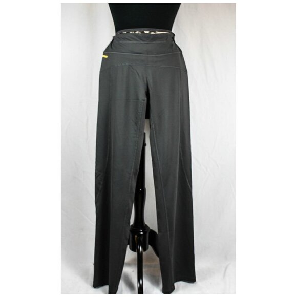 Lole Work Out Pants Grey High Waist Wide L… - Picture 1 of 6